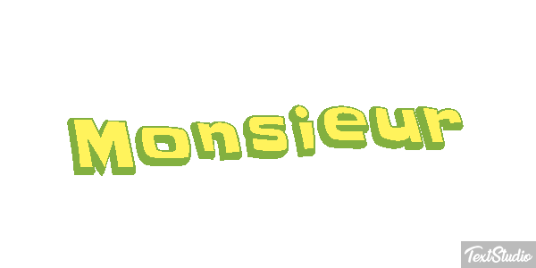 Monsieur Effet de texte