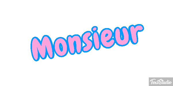 Monsieur Effet de texte