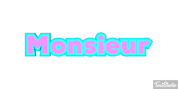 Monsieur Effet de texte