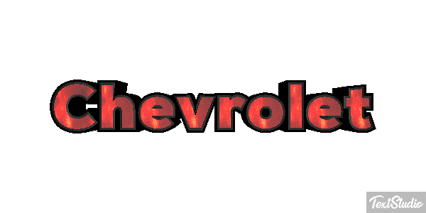 Chevrolet Efecto de texto
