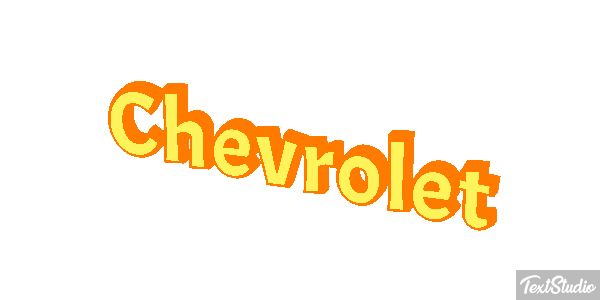 Chevrolet Efecto de texto