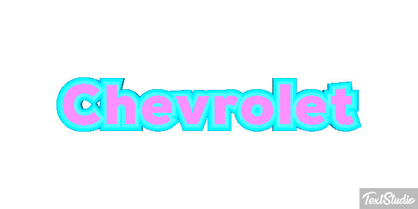 Chevrolet Efecto de texto
