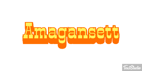 Amagansett Efekt tekstowy