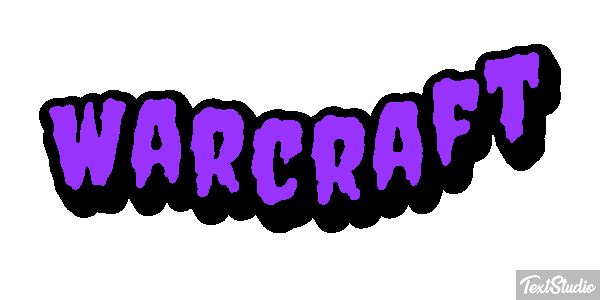Warcraft Efeito do texto
