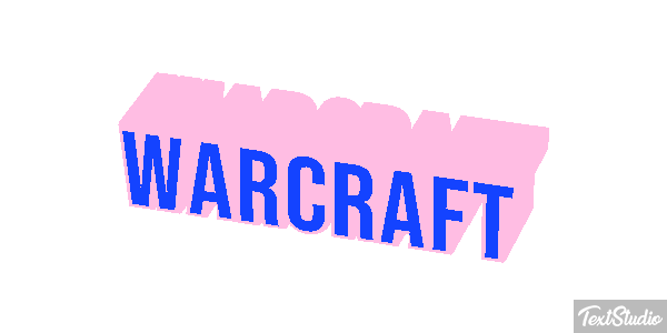 Warcraft Efeito do texto