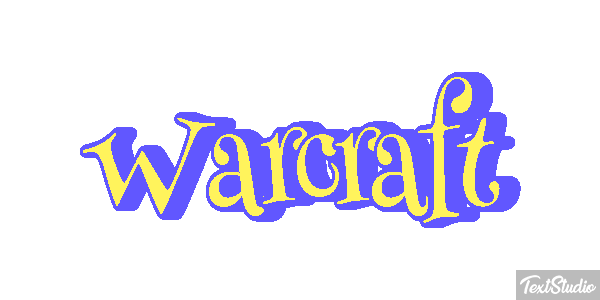 Warcraft Efeito do texto