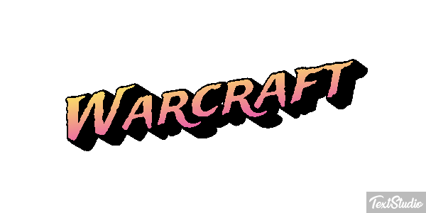 Warcraft Efeito do texto