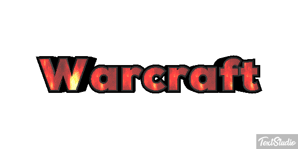 Warcraft Efeito do texto