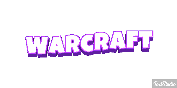 Warcraft Efeito do texto