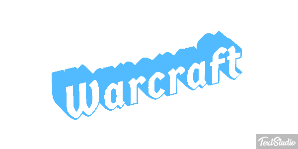 Warcraft Efeito do texto