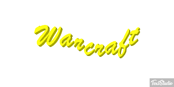 Warcraft Efeito do texto