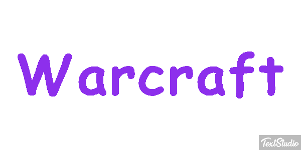 Warcraft Efeito do texto