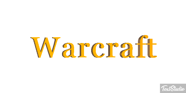 Warcraft Efeito do texto