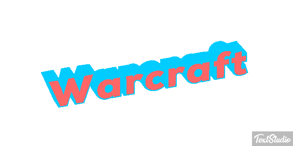 Warcraft Efeito do texto