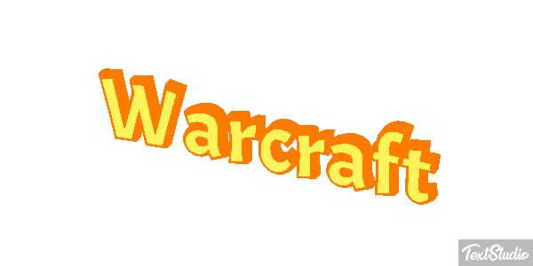 Warcraft Efeito do texto