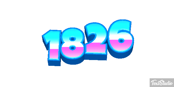 1826 Text effect