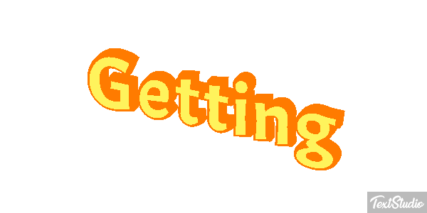 Getting Текстовый эффект