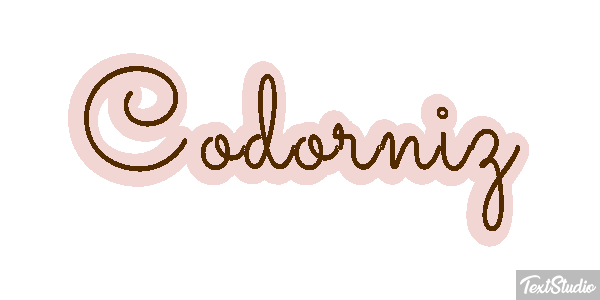 Codorniz Efecto de texto