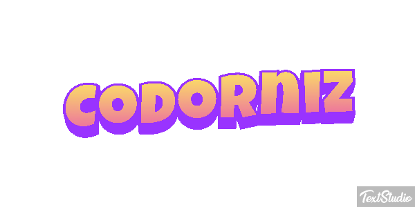Codorniz Efecto de texto