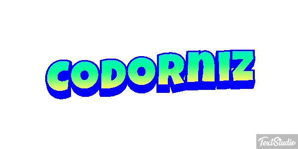 Codorniz Efecto de texto
