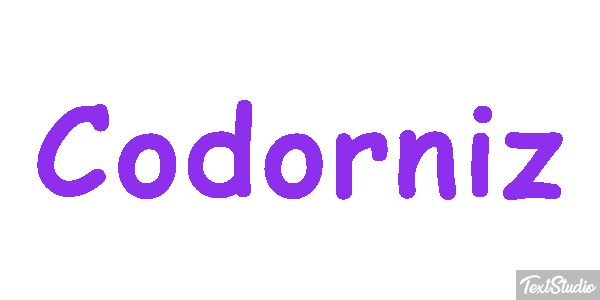 Codorniz Efecto de texto
