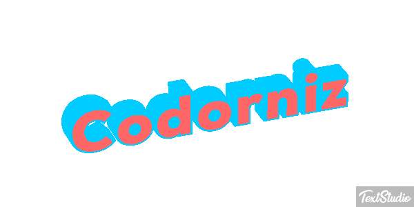 Codorniz Efecto de texto