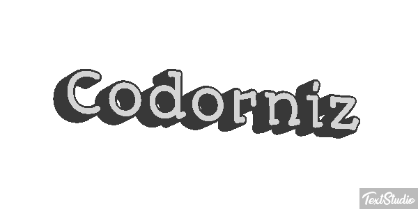 Codorniz Efecto de texto