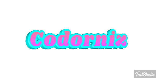 Codorniz Efecto de texto