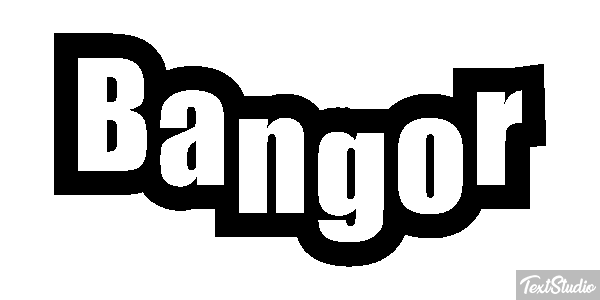 Bangor Effetto testo