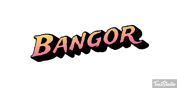 Bangor Effetto testo