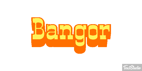 Bangor Effetto testo