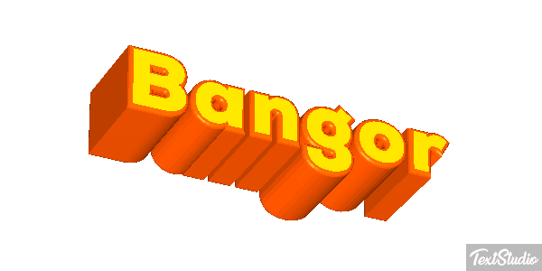 Bangor Effetto testo