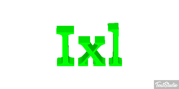 Ixl Text effect