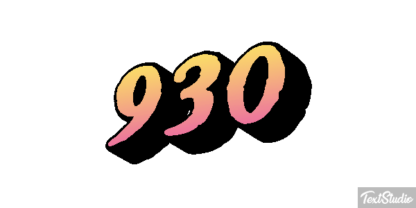 930 Efekt tekstowy