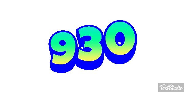 930 Efekt tekstowy