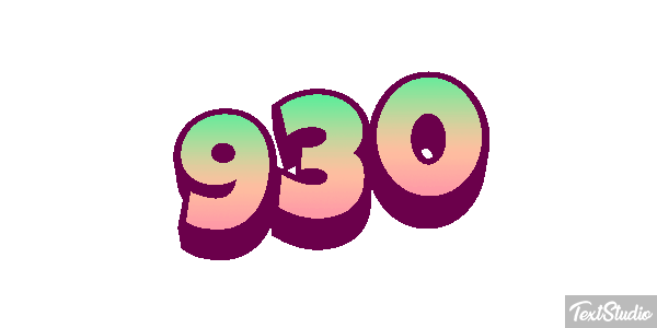 930 Efekt tekstowy