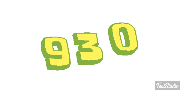 930 Efekt tekstowy