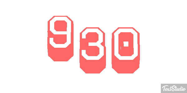 930 Efekt tekstowy