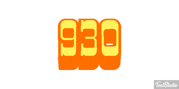 930 Efekt tekstowy