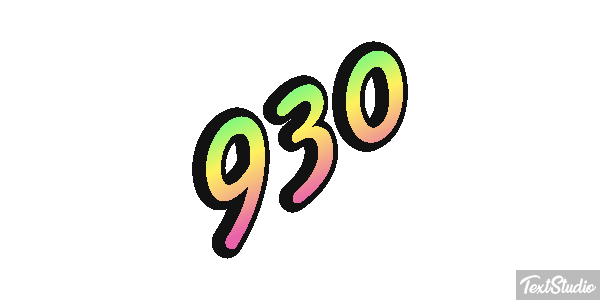 930 Efekt tekstowy