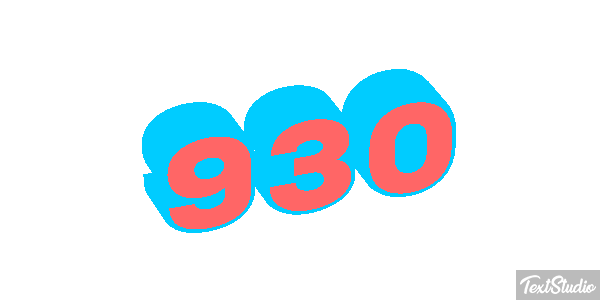 930 Efekt tekstowy