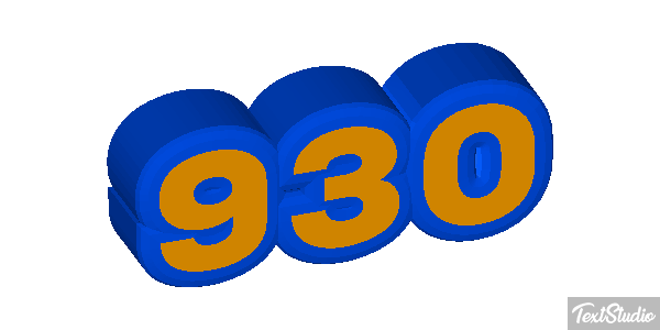 930 Efekt tekstowy