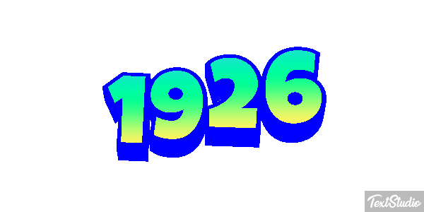 1926 Effet de texte