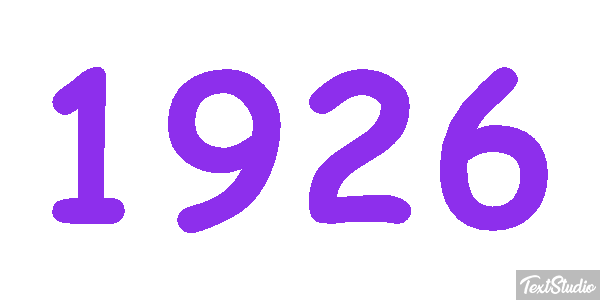 1926 Effet de texte