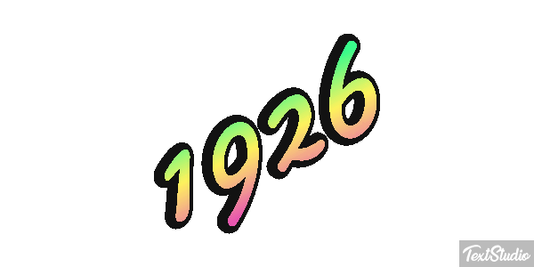 1926 Effet de texte