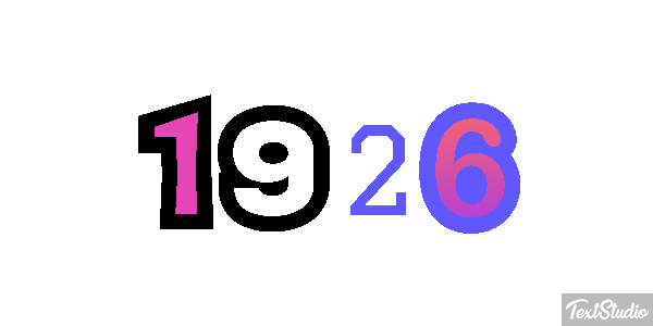 1926 Effet de texte