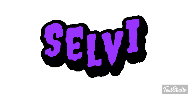 Selvi Tekst effect