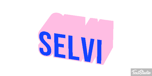 Selvi Tekst effect