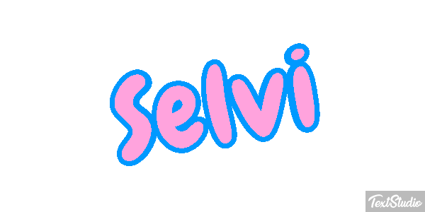 Selvi Tekst effect