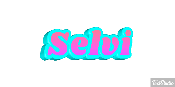 Selvi Tekst effect